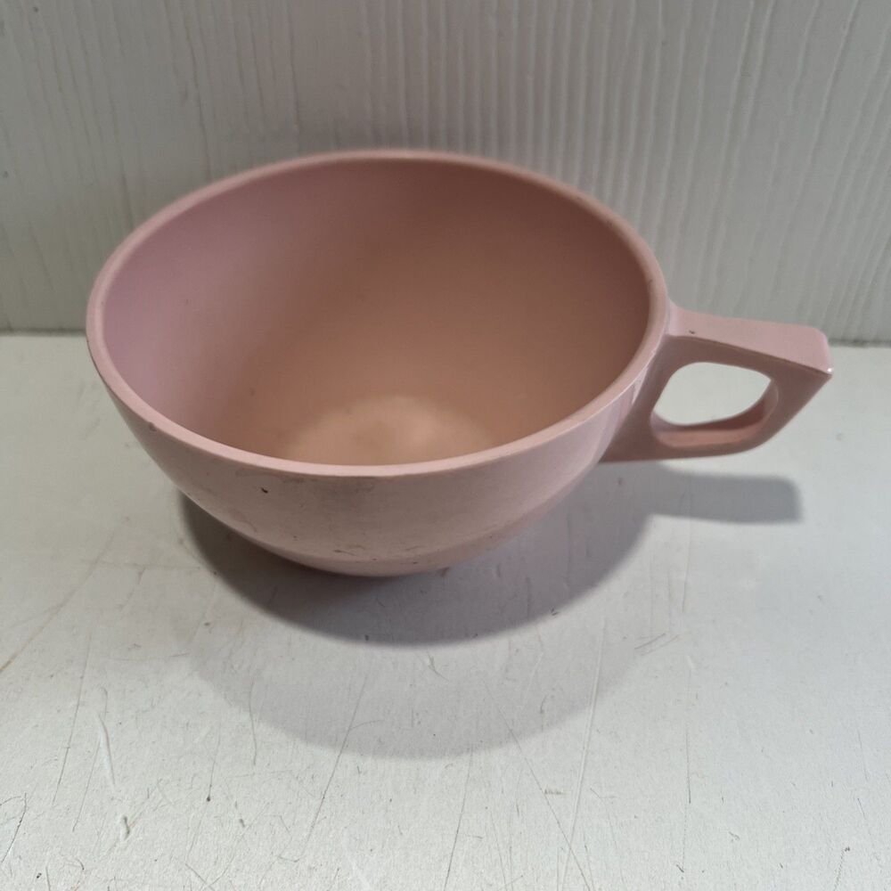 Vintage ︱Melmac ︱Dinnerware︱ Cup︱ Coffee Tea ︱MCM ︱Retro 60's ︱Pink︱Stetson